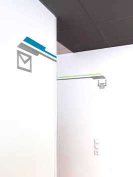 From lobby to conference rooms and mail 